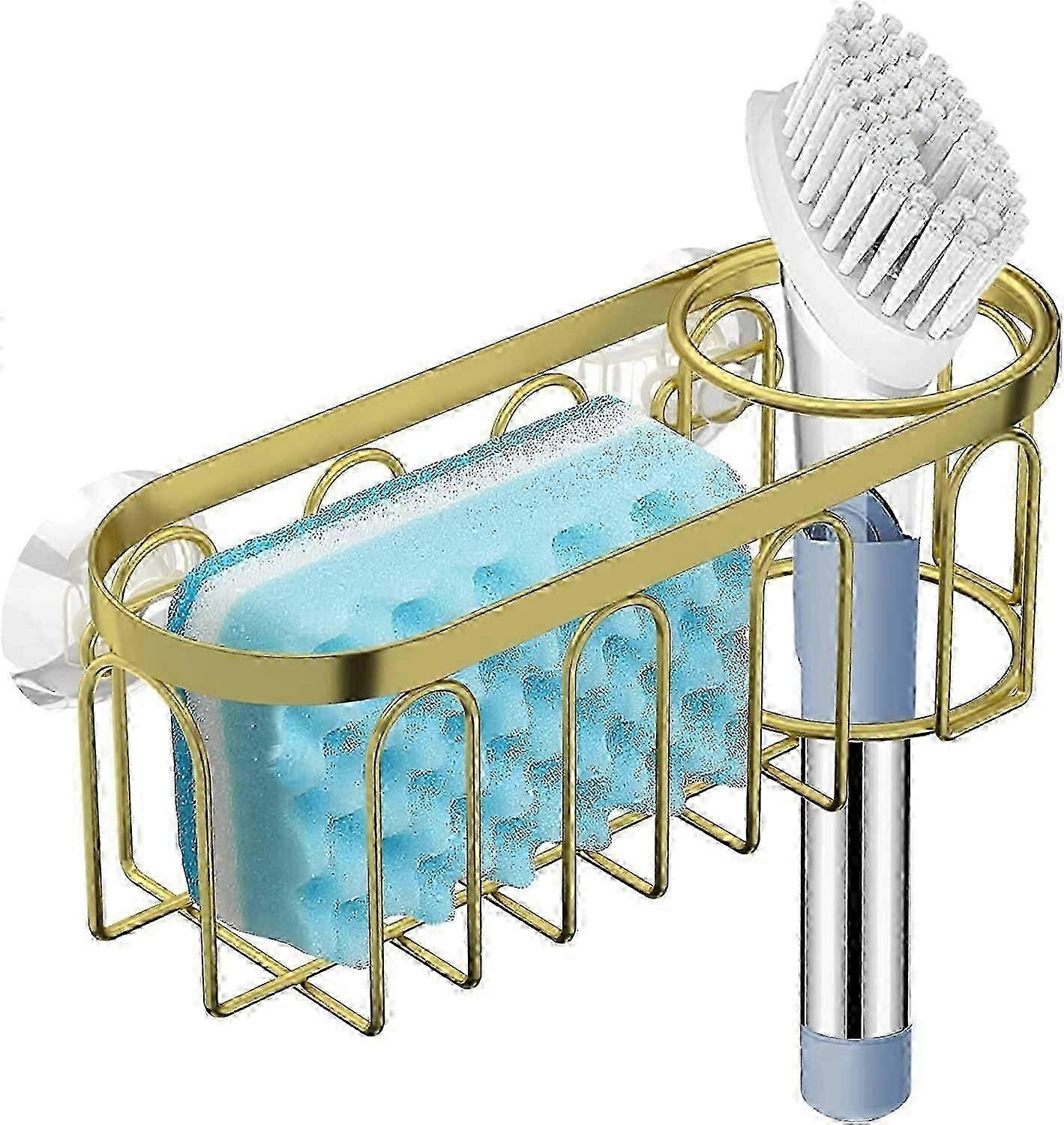 2 in 1 kitchen sink sponge holder