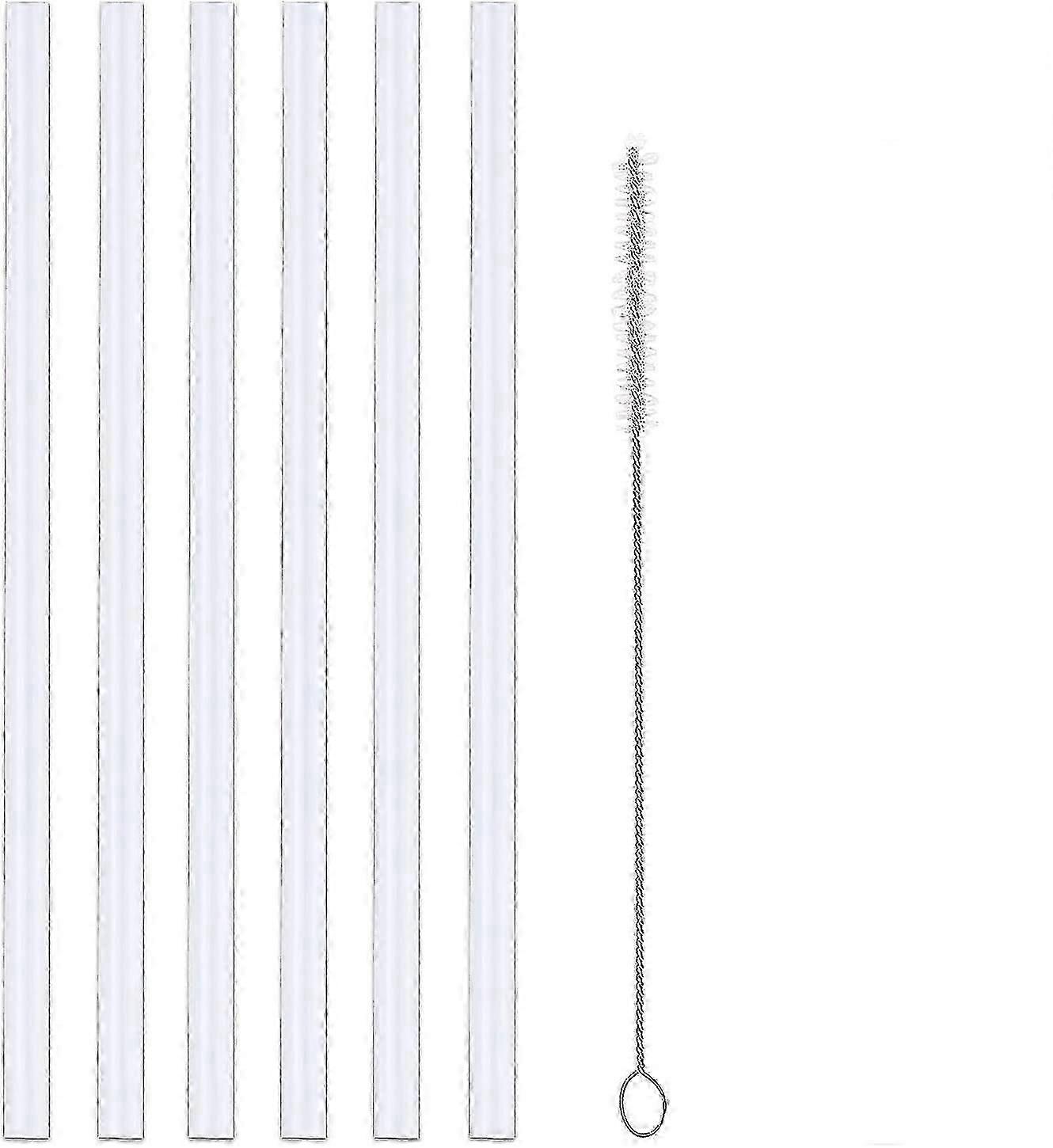 [6 Pack] Straws Replacement for Hydro Flask Straw , BPA-Free Straws