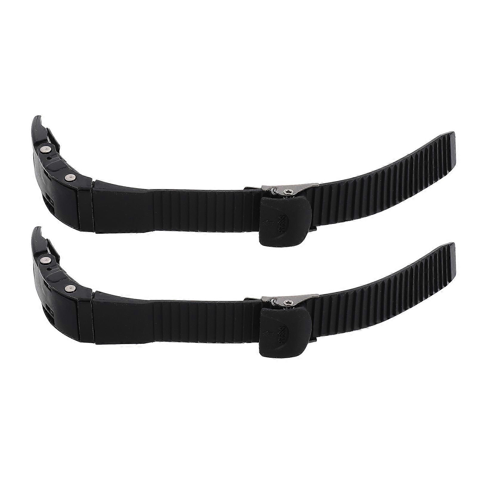 Roller Skates Buckle Strap for Skating Shoes Secure Hold 2Pcs Pack