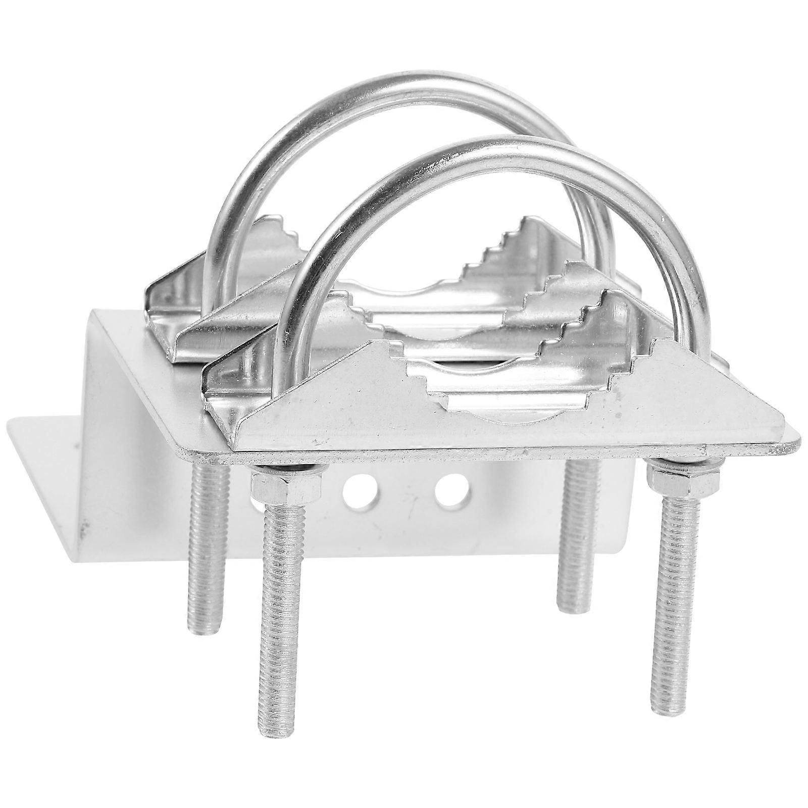 Antenna Mast Pole Mount for Holding Weather Resistant Clamp