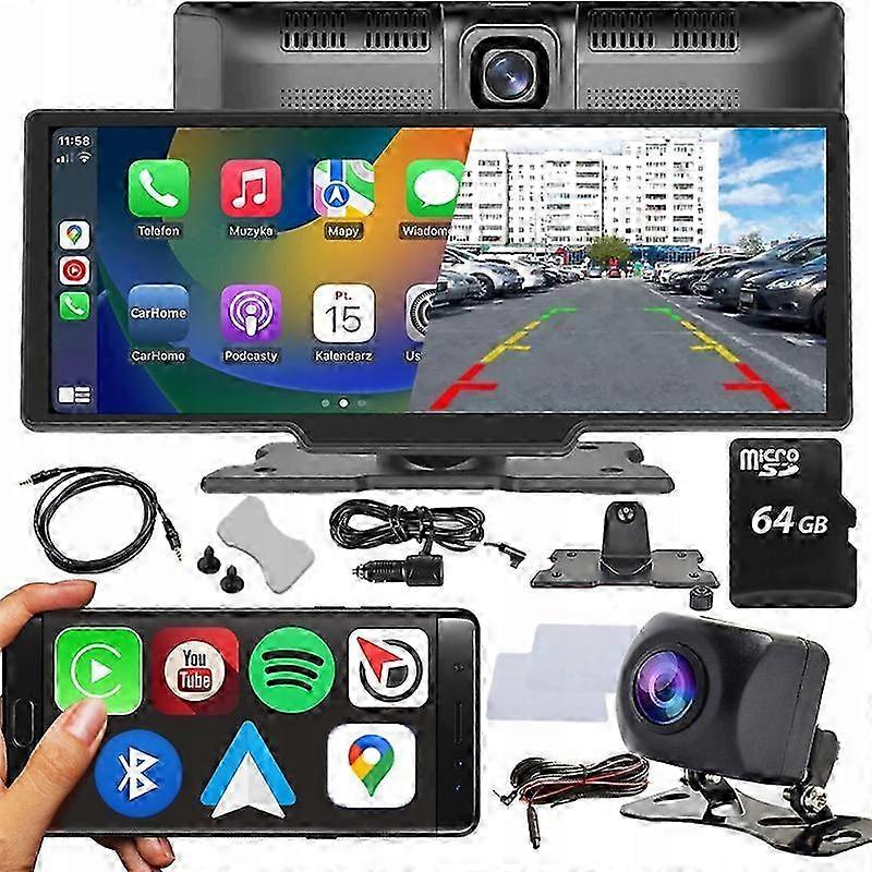 Radio Monitor Apple Carplay Android Auto Kamera Umkehren Video Recorder