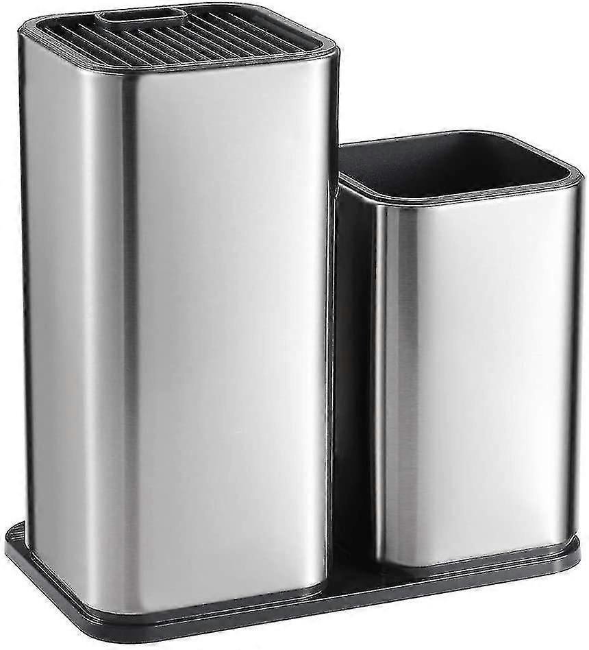 حامل سكين عالمي ، رف سكين ومقص ، مناسب للمنزل