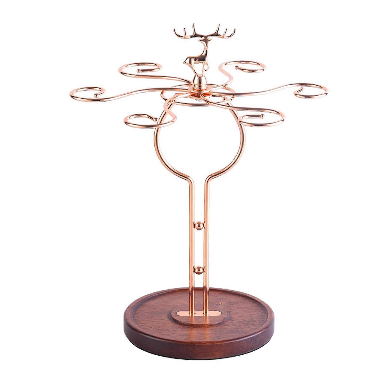 Wine Glass Holder Countertop Goblet Drying Rack Tabletop Display Stand for Kitchen Bar Storage