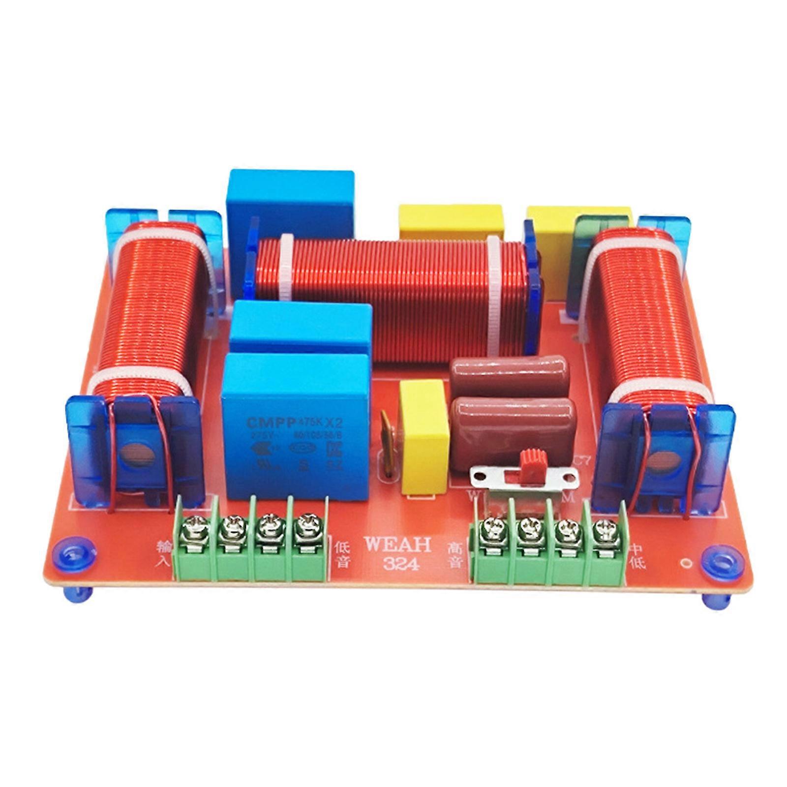 רמקולים אודיופילים קרוסאוברים מסננים 400W 2 מפיצי תדרים עם טווחי צליל הניתנים להתאמה אישית ססגוניים