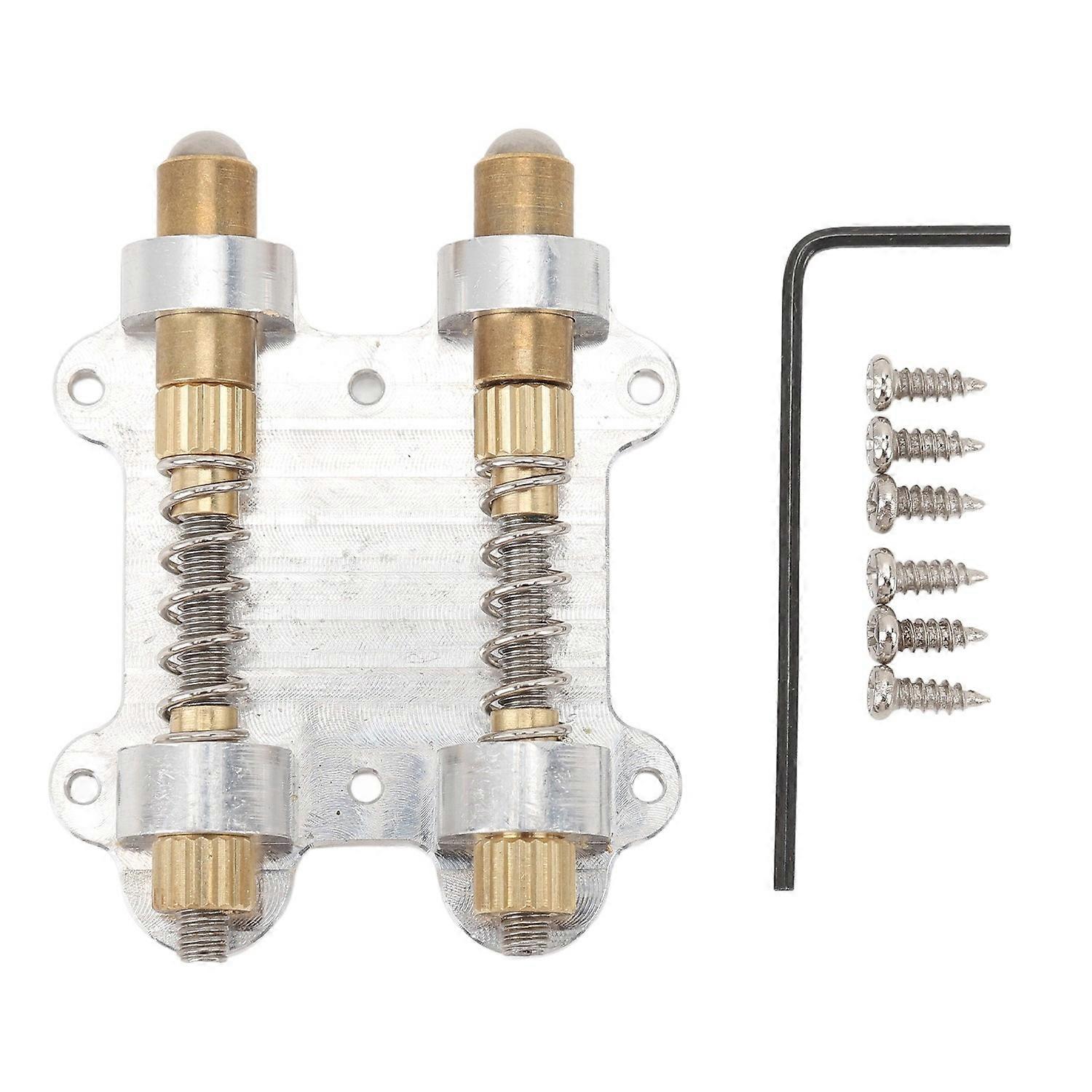 Double Tremolo Bridge Stabilizer Electric Guitar Floating Tremolo Stopper Stabilizing Device with Mo