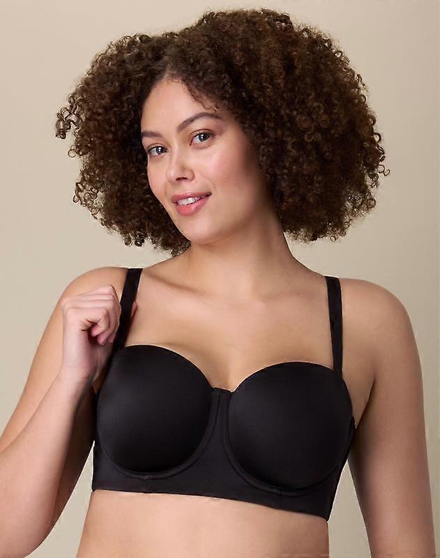 Playtex Full-coverage Strapless Bra With Convertible Straps Moisture-wicking Women's Comfortable Fit Everyday Support Breathable US4801 Fabr