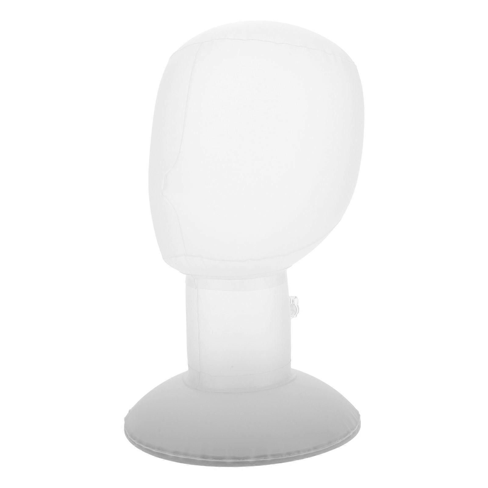Mannequin Head Inflatable Mannequin Head Stand for Wig Display and Hat Organizer Glasses Caps Display Rack Tabletop Baseball Caps Shaper