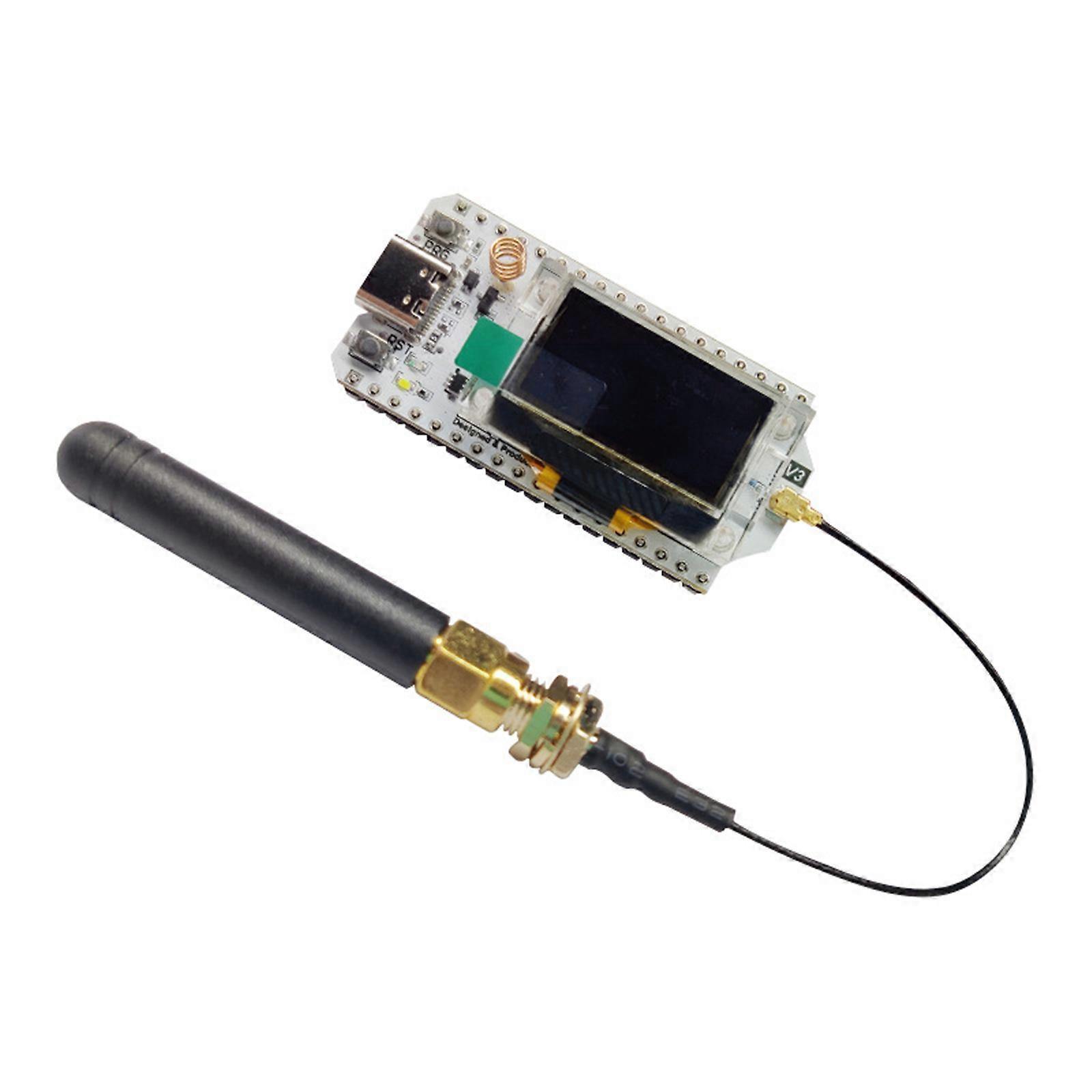 WLAN-LoRaWAN-Entwicklungsboard SX1276 ESP32 LED-Display Wireless Stick Bridge 0,9 Zoll LED-Display-Ersatz Mehrfarbig