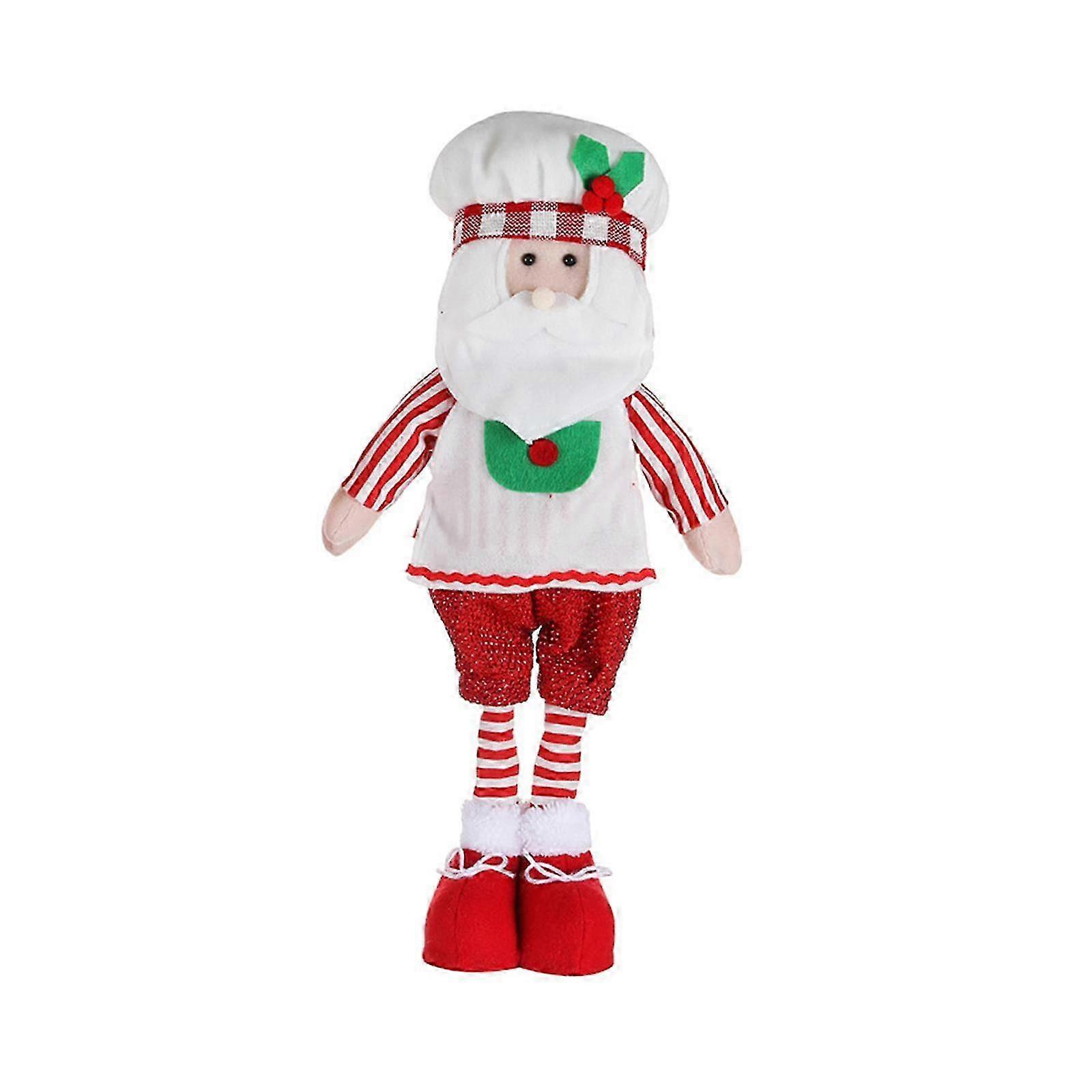 Décoration de table de Noël : peluche à poser sur un bureau