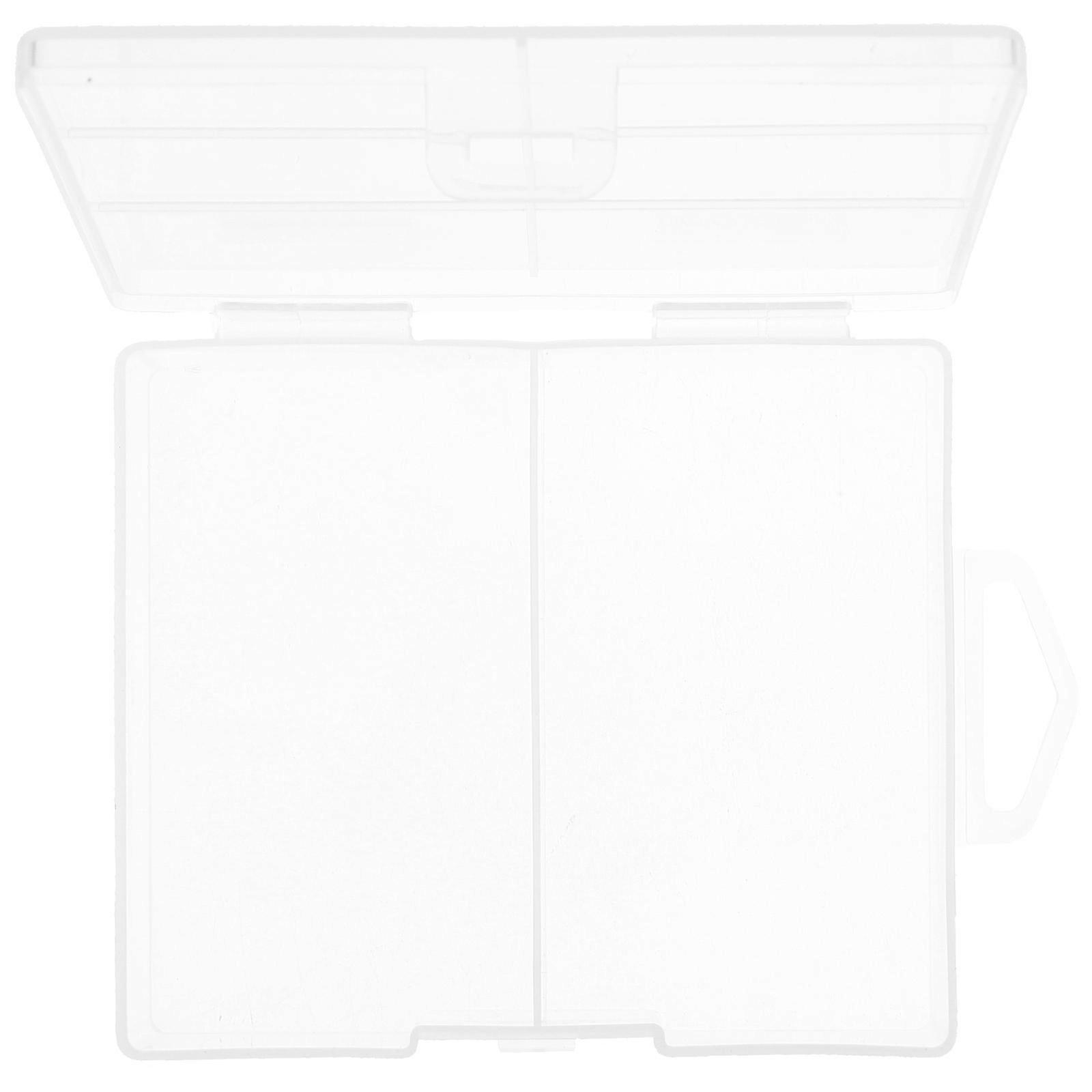 Plastic Battery Case Wall Hanging Battery Case Hard Plastic Small Items Storage Box