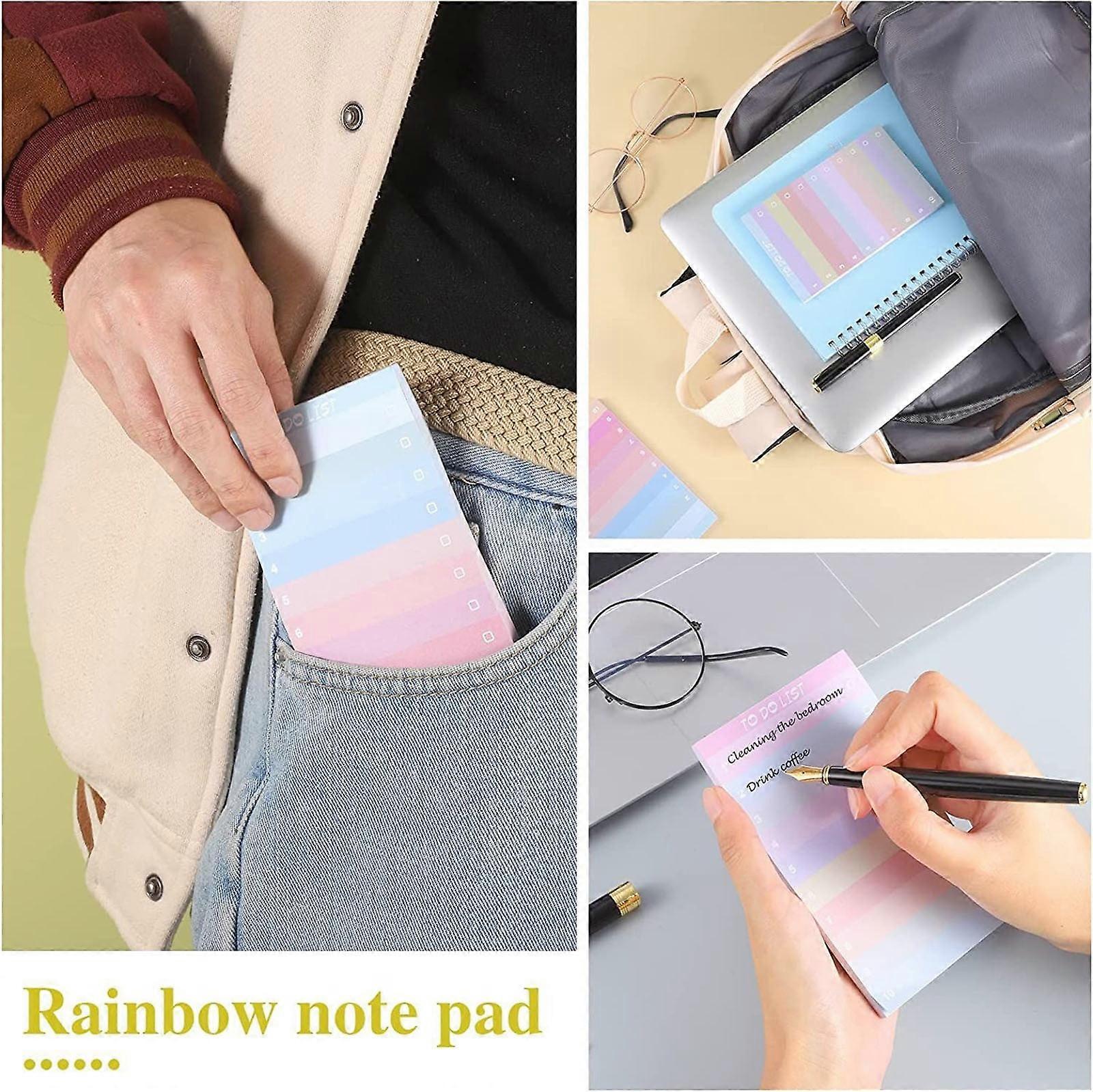 karymi Multi-colored Notepad Post It Notes, Compatible with Shopping Planner & Office Supplies, Flash Deals of the Day