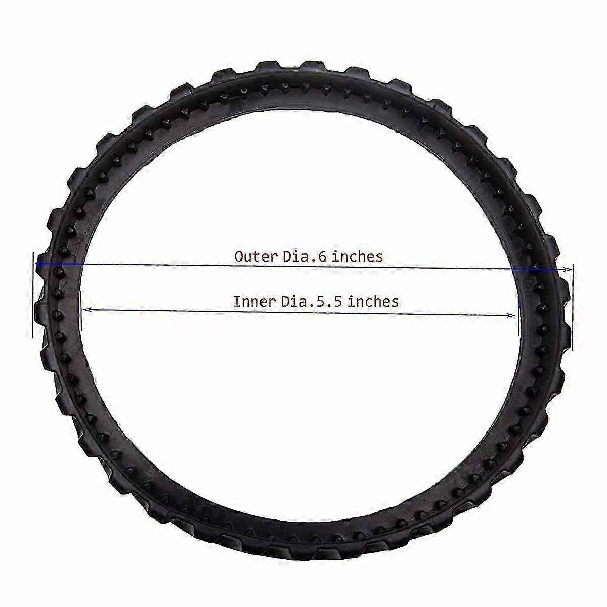 4Pcs Replacement Rubber Tracks for Zodiac Mx8 Elite Mx6 Elite Mx8 Mx6 R0526100 hwy