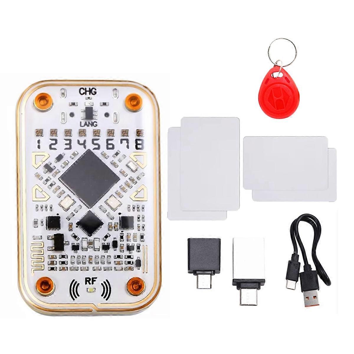 Chameleon Ultra RFID Smart Chip Reader+T5577 Keychain+2XUID/CUID