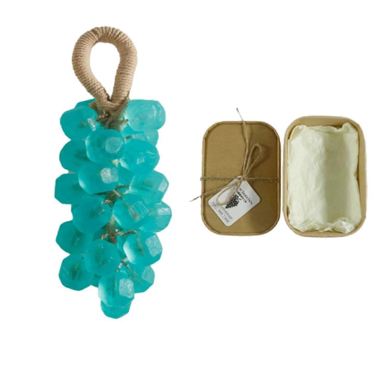 Crystal Grape Soap, Handmade Crystal Grape Soap Gentle Cleansing Soaps, Decorative Soaps Bars, For Washing Hands And Fresh Air Men Women