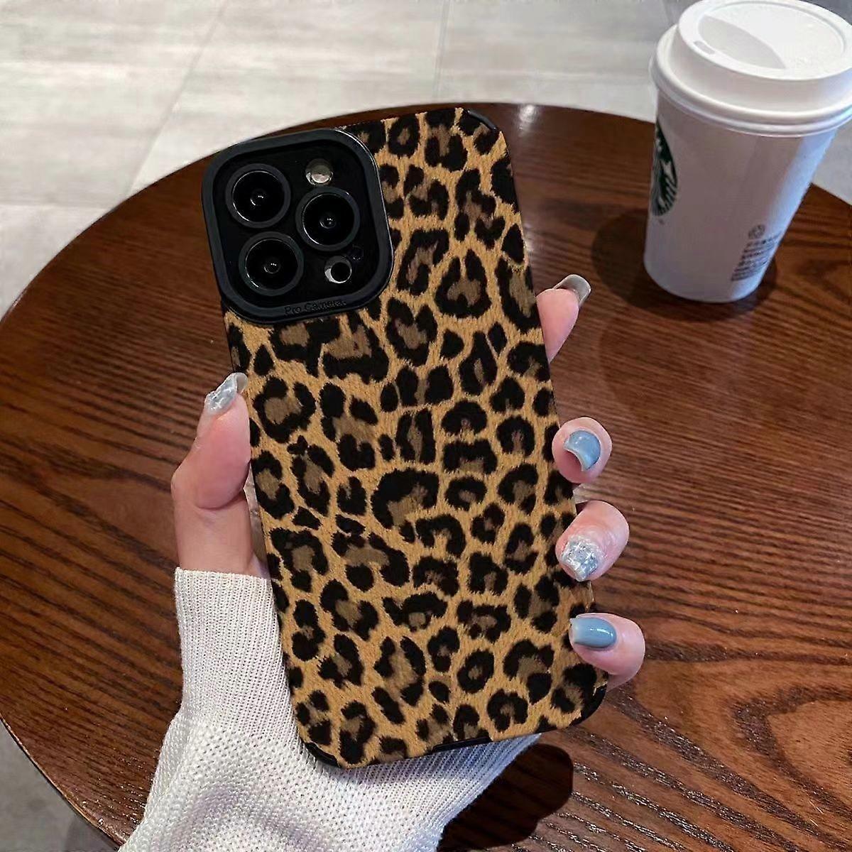 Case for iPhone 17AIR Brown Leopard Print