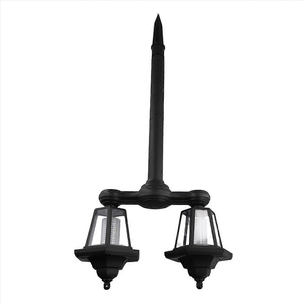 Outdoor Waterproof Hexagonal Ground Plug Light, Solar Post Light