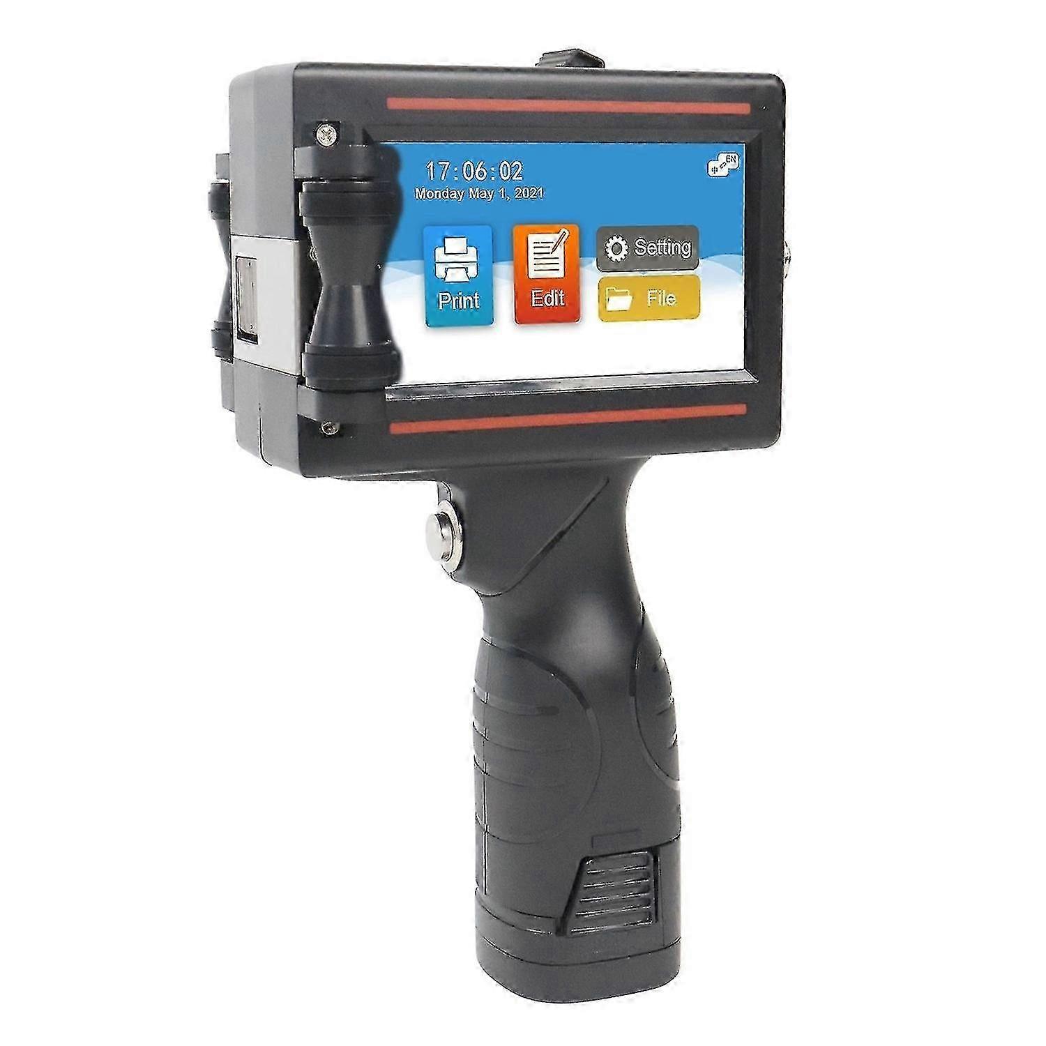 Handheld Printer Portable Inkjet Printer High Definition Inkjet Code Printer With 4.3 Inch Led Touch