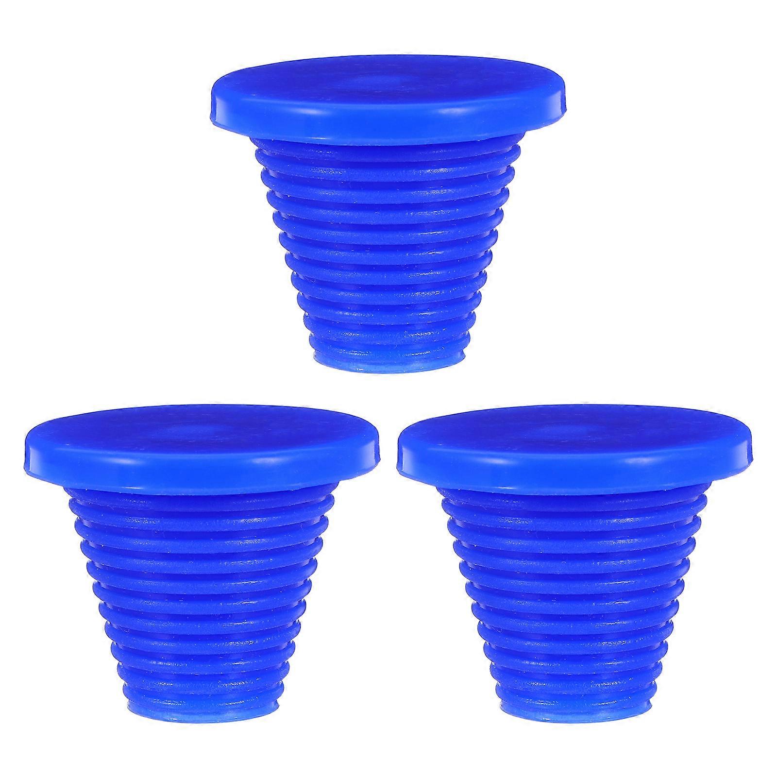 Pipe End Caps Silicone for Debris Prevention 3Pcs Construction Use