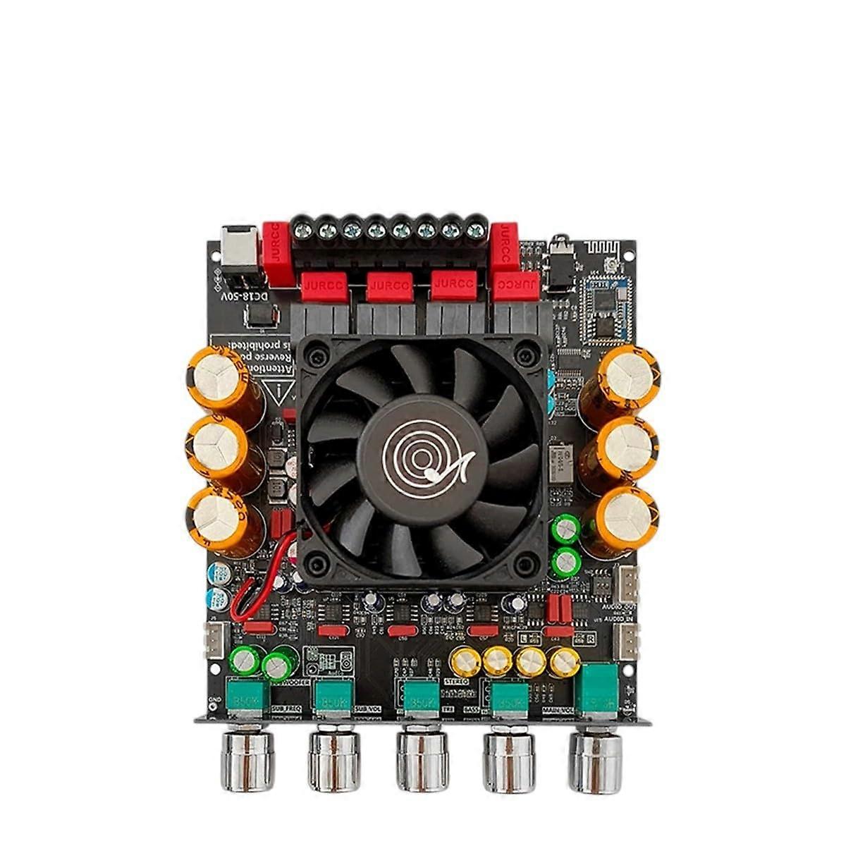 Bluetooth Amplifier Board TPA3255 2.1 Channel 1200W Class D with QCC3034 aptX Audio Module