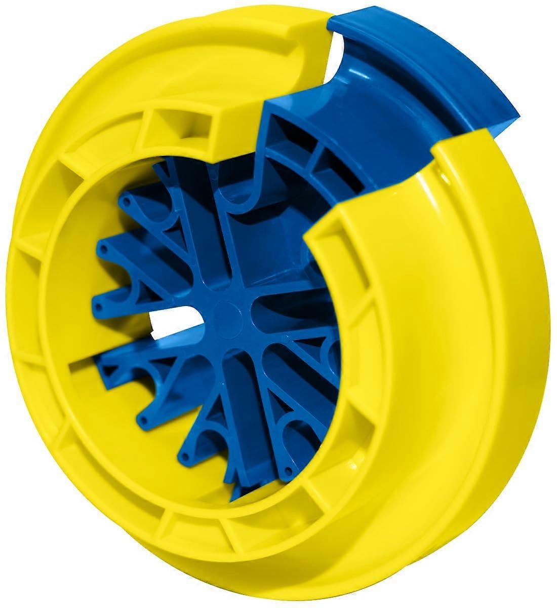 Cable Management Tool for Quick Network Cable Installation, Detachable Cat5 Cat6 Wire Comb, Yellow