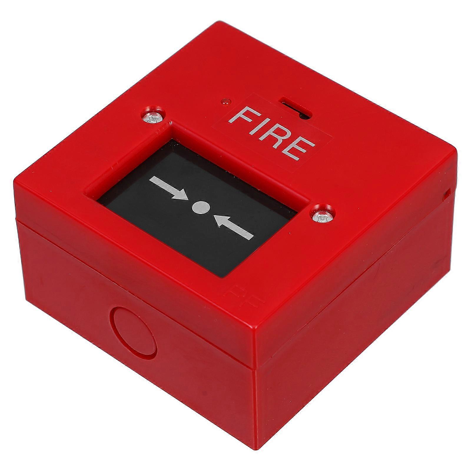 Emergency Fire Alarm Wired Security Button with Hands Break Glass Button