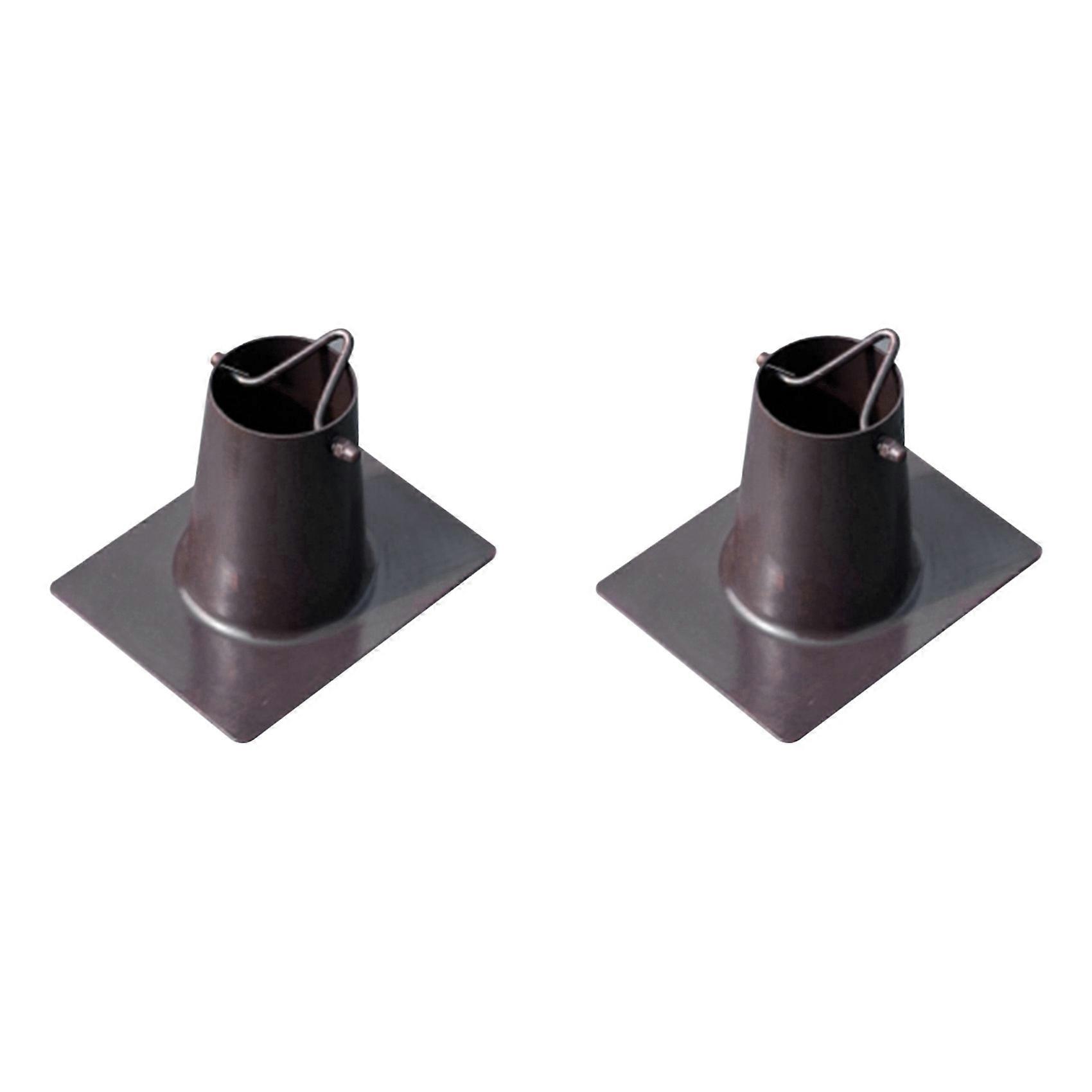 2X Rain Chain Gutter High-Quality Arched Rain Chain Gutter Adapter for Rainwater Pipe Outlet