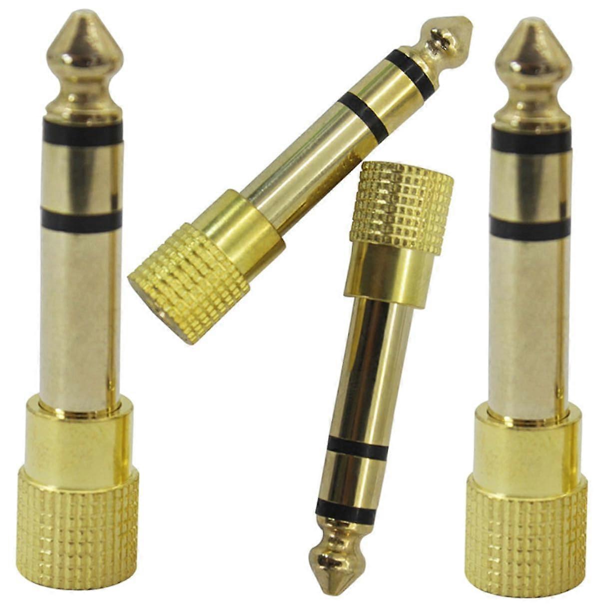 Stereo Audio Adapter Plugs Definition Sound for Smartphones Tablets Computers Durable 3.5mm