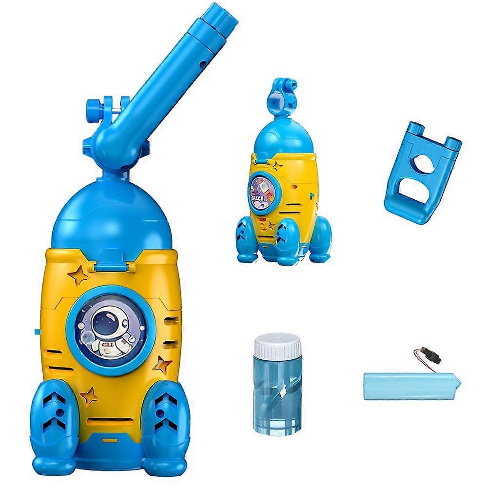 Rocket-Shaped for Kids & Pets - Dual Powerful Bubble Outlets