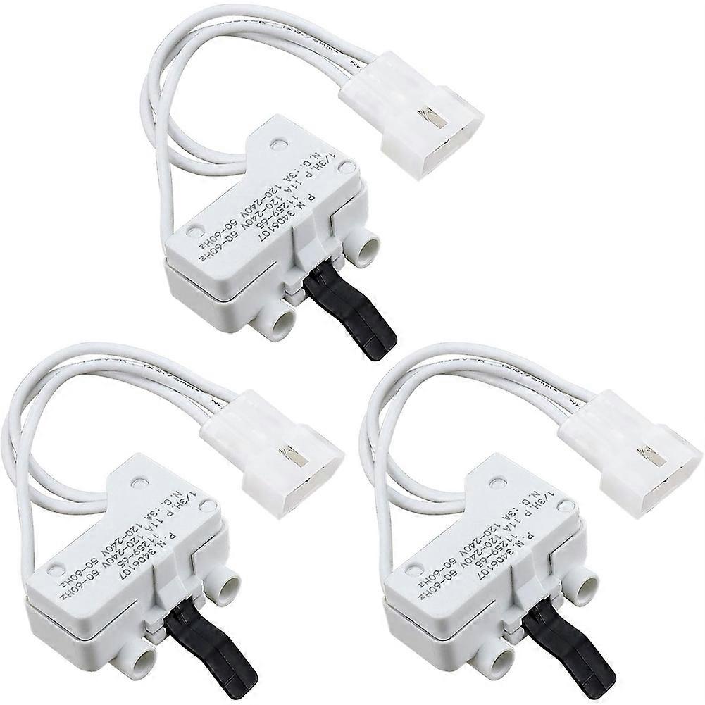 3406107 Dryer Door Switch 3Pack