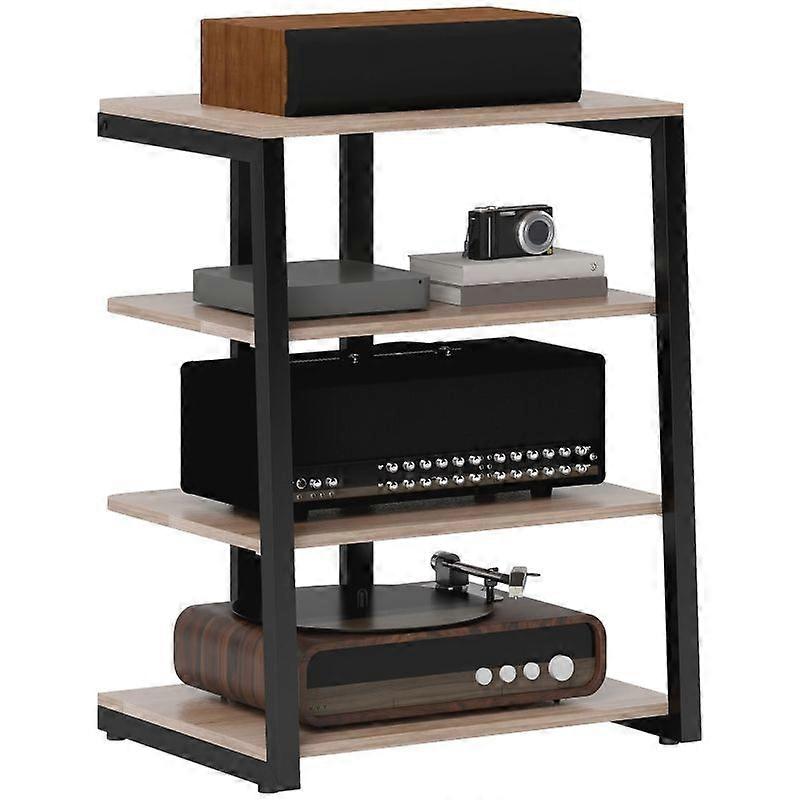 HiFi Stand 4 Storage Shelves