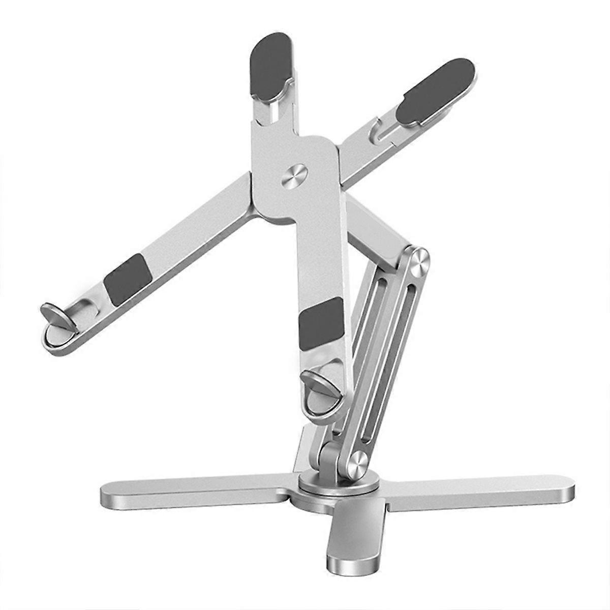 Laptop Stand with 360-Degree Rotating Base, Computer Notebook Laptop Riser Metal Holder,Fits for ,