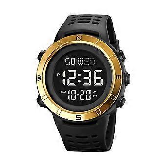 Sports Watch Odporny na wstrząsy Funkcja odliczania Duży ekran Obsługa przycisku Łatwy do odczytania Dekoracyjny wodoodporny zegarek sportowy na świeżym powietrzu Mężczyźni Big D
