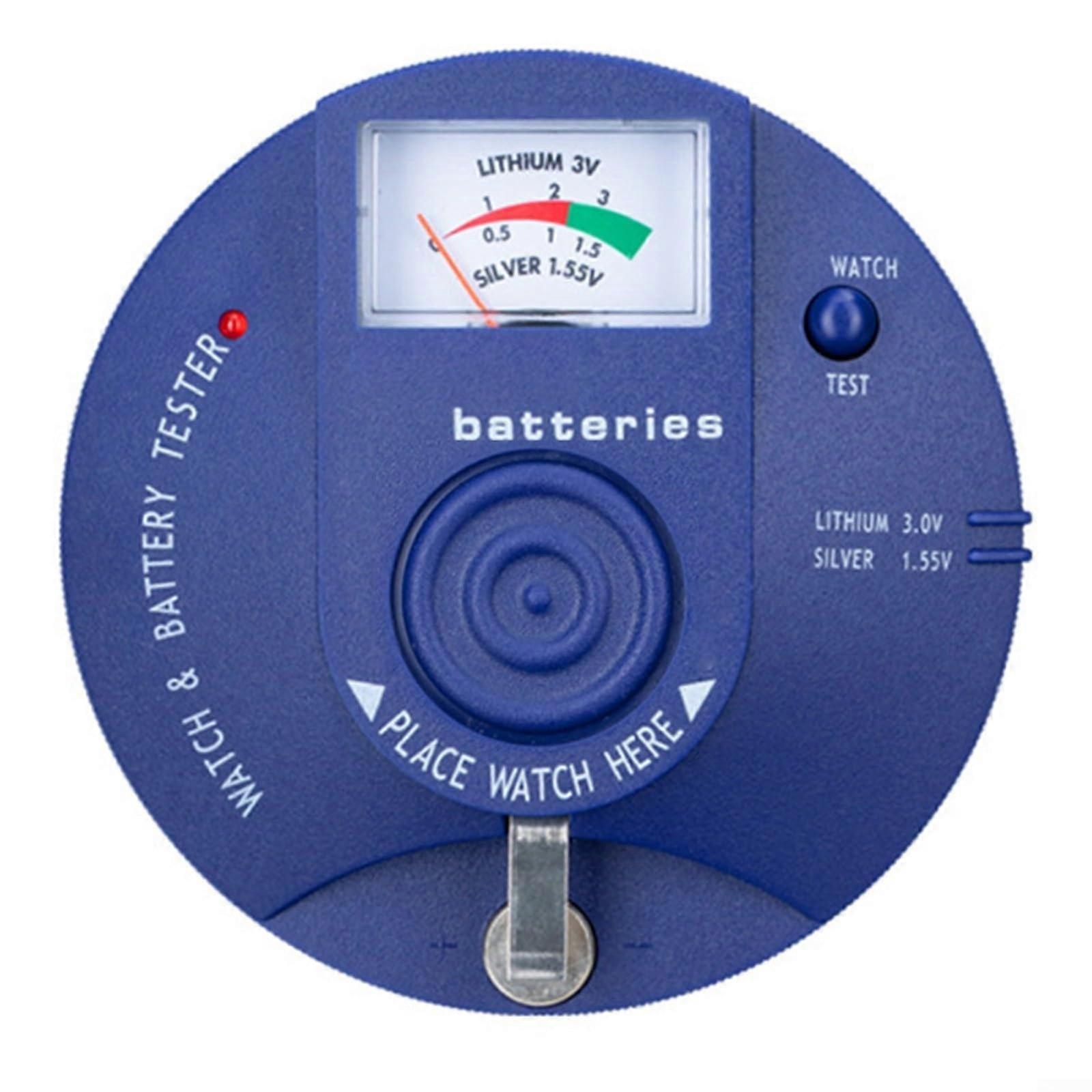Watch Battery Tester and Quartz Movement Pulse Analyzer, 1.5V 3V Watch  Diagnostic Tool