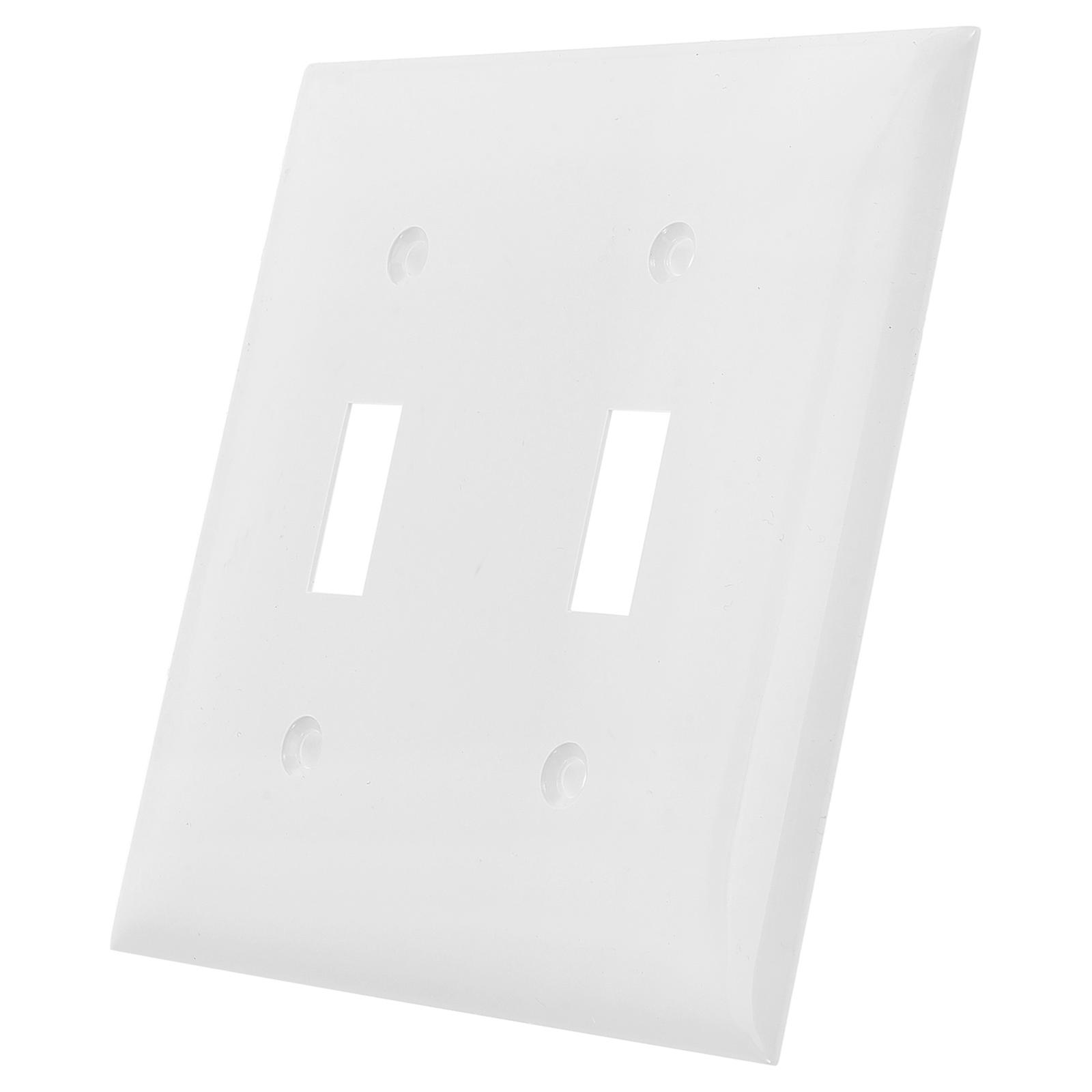 Light Switch Cover for Home Use with 1Set Double Toggle Wall Plate