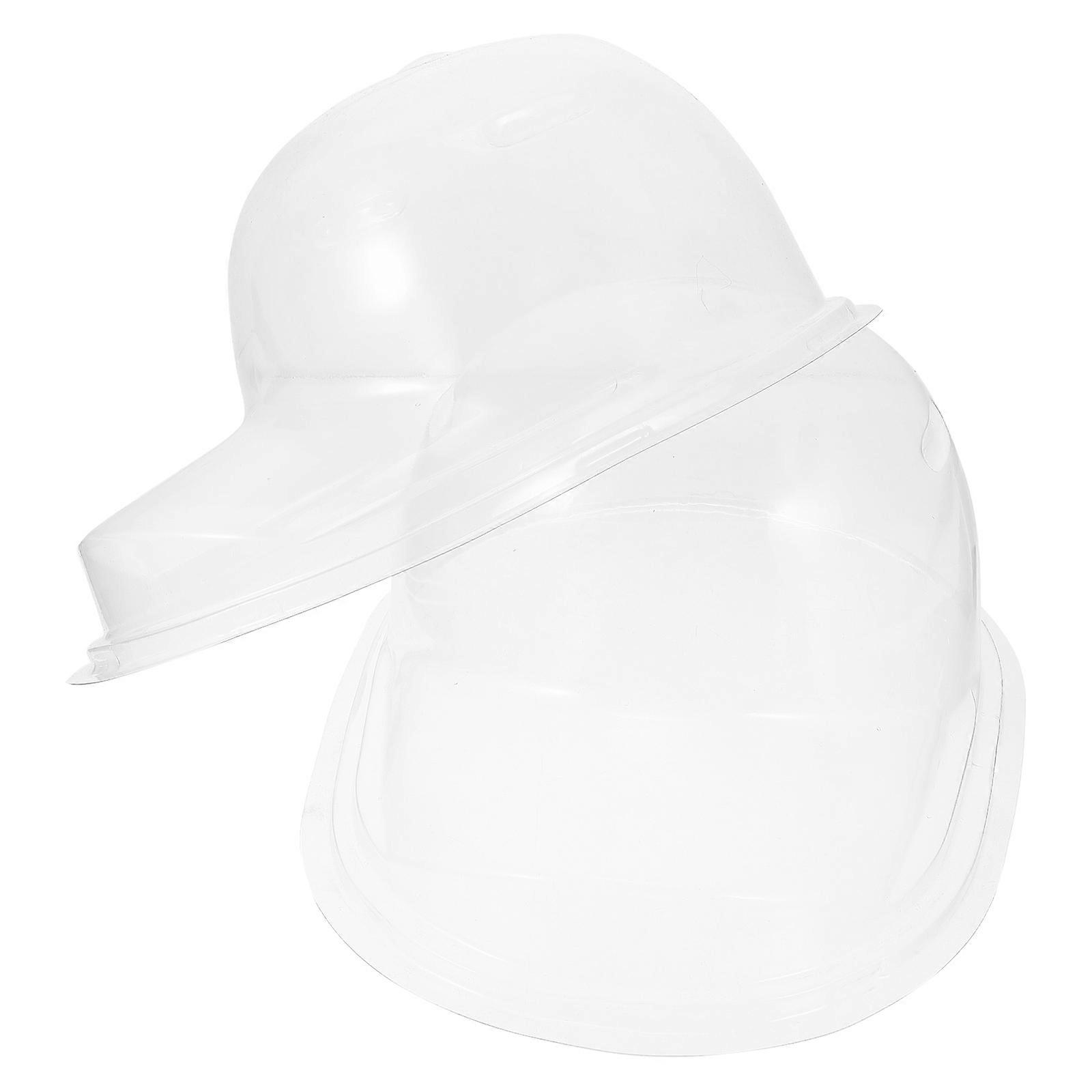 Plastic Caps Holder Transparent Baseball Hat Support for Storage 2Pcs