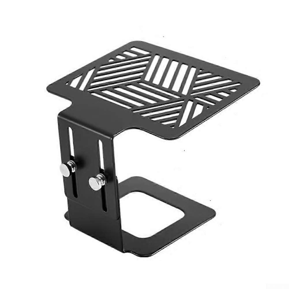 Adjustable Height Coffee Weighing Rack for Espresso Machine Accessories Black Compact Brewing Stand