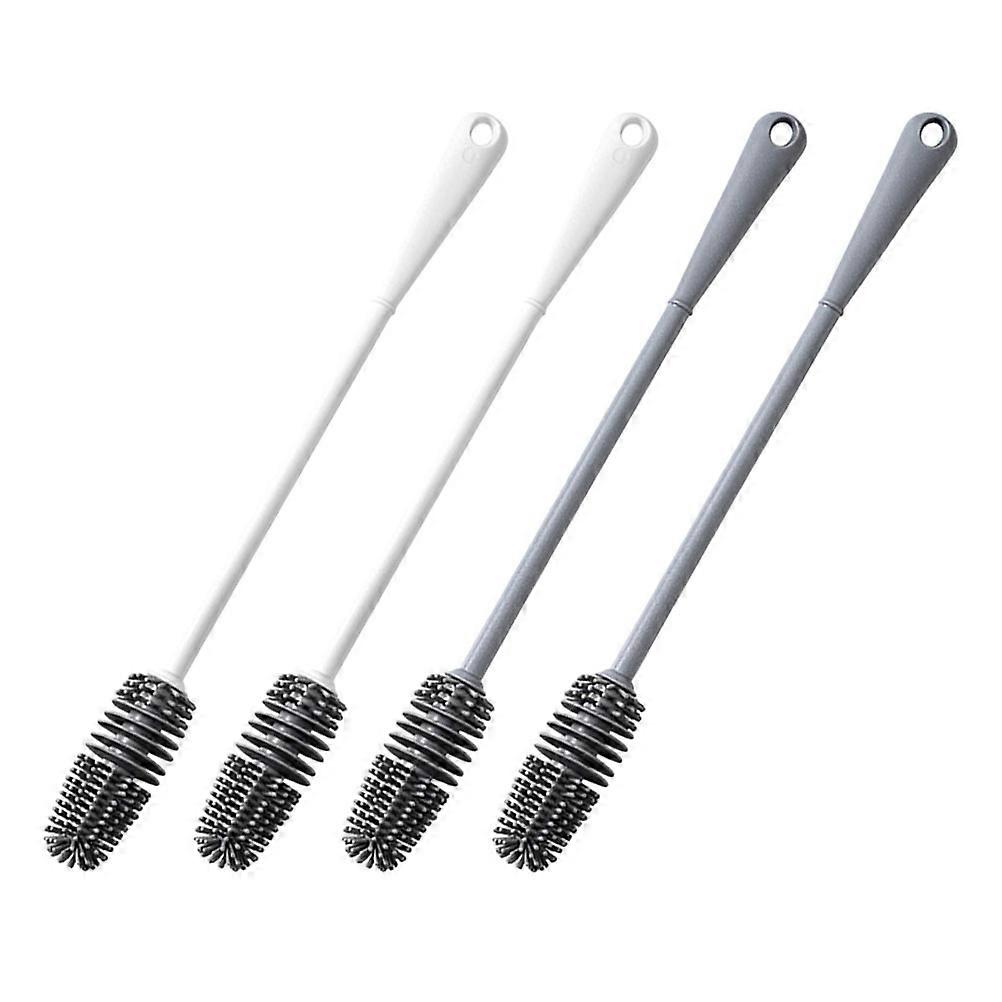 Washing Cup Silicone Bottle Cleaner for Kitchen Use 4Pcs Assorted Color