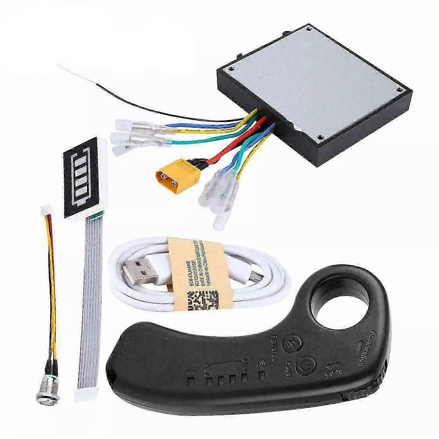 2026 10S Mini Dual-Drive Electric Skateboard 2.4G Wireless Controller Kit