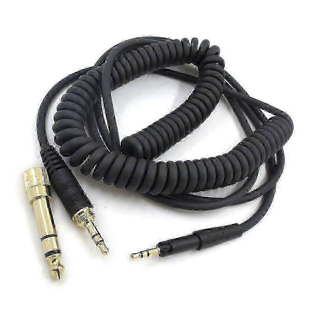 Durable OFC Spring Cable for Sennheiser HD6DJ, Compatible with HD8