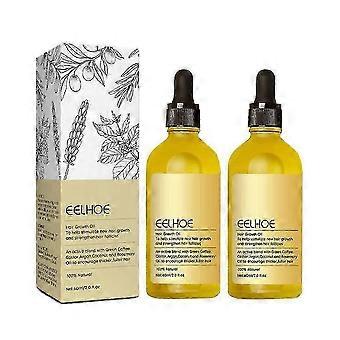 2X Haar Etherische Olie voor Haargroei Verlies Behandelingen Helpt Tegen Haar-Dunner Wordende Moisturizer