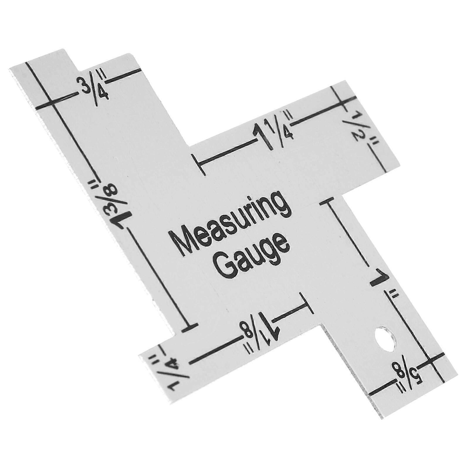 Equilateral Aluminum Quilting Ruler Sewing Template for Patchwork Tailors DIY Embroidery Cutting