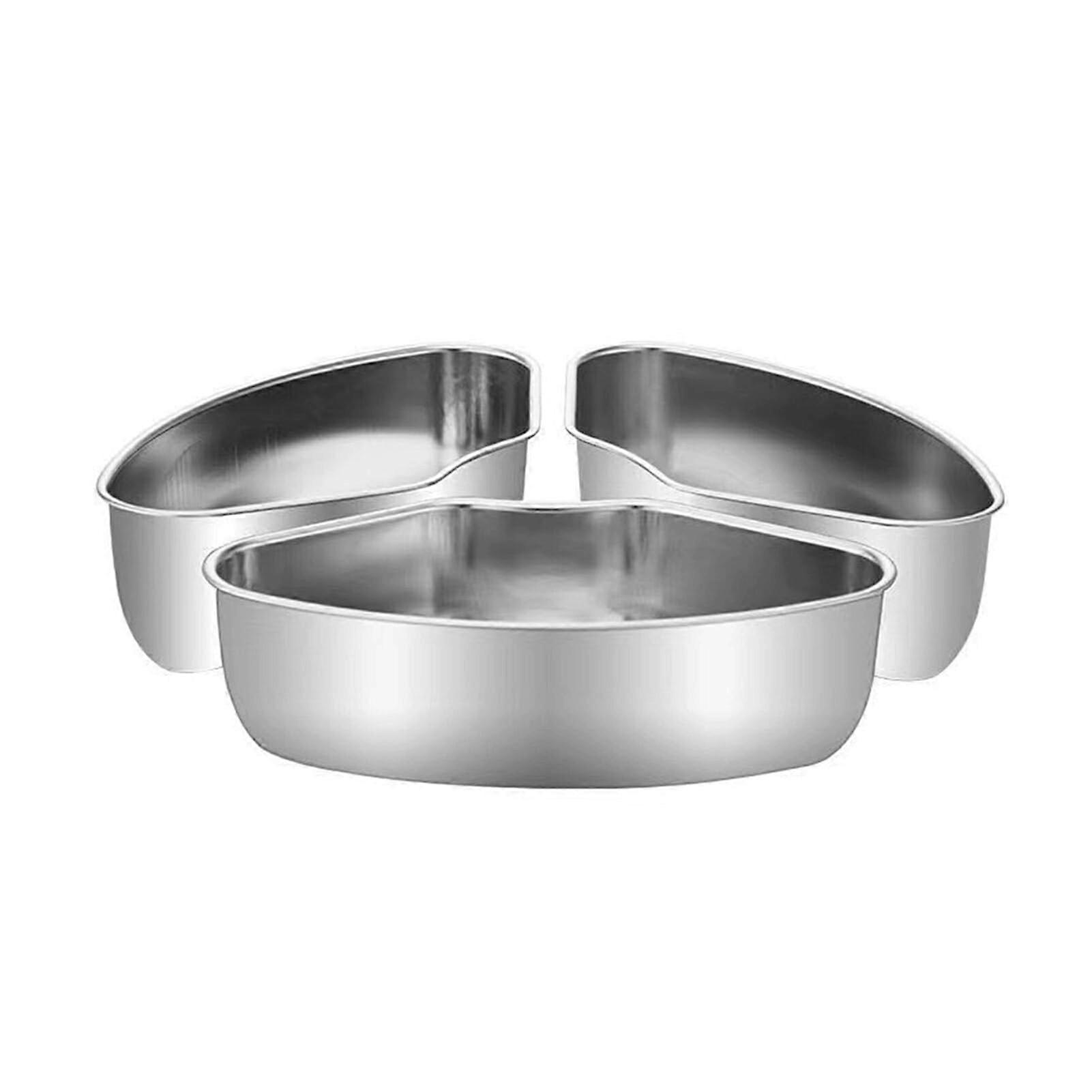 Stainless Steel Steamer Pot Set 21cm ThreeTier Stackable Cookware for Fast Efficient Cooking