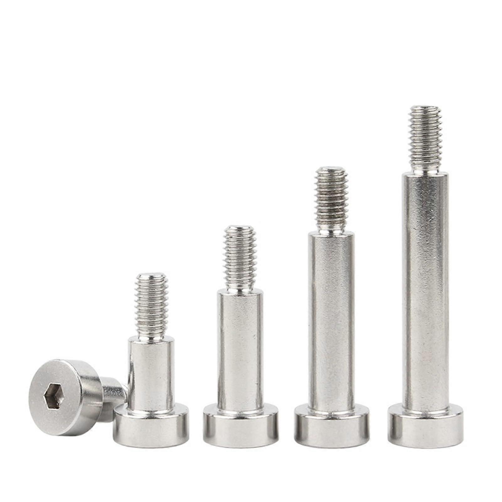 M3 18mm 304 Stainless Steel Hex Socket Cap Shoulder Screws  Torque Lock 10pcs