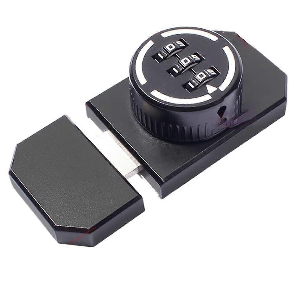 Combination Padlock AntiTheft HeavyDuty Black Metal Latch Weatherproof Outdoor Gate Security