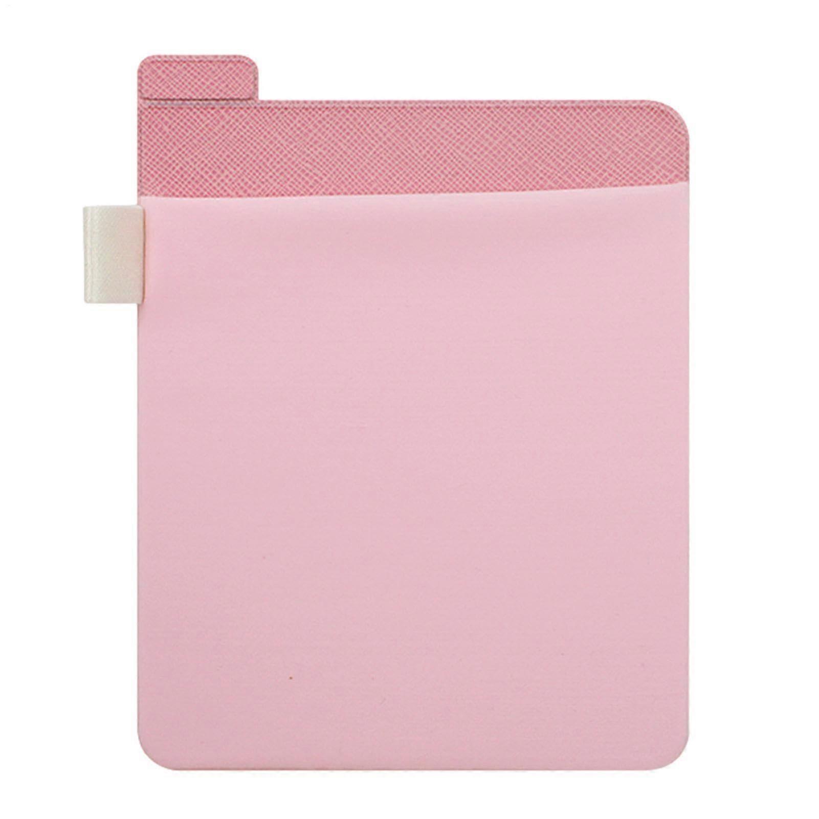External Hard Drive Case with Shock Absorption Protection, Travel Organizer for Electronics, Pink