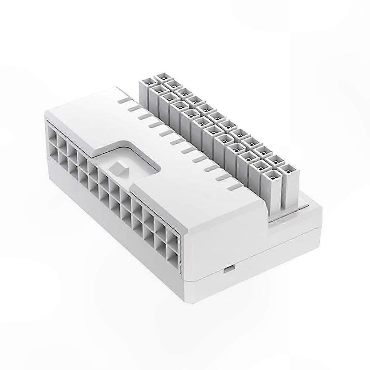 White 90 ARGB Adapter for ATX 24Pin Connector