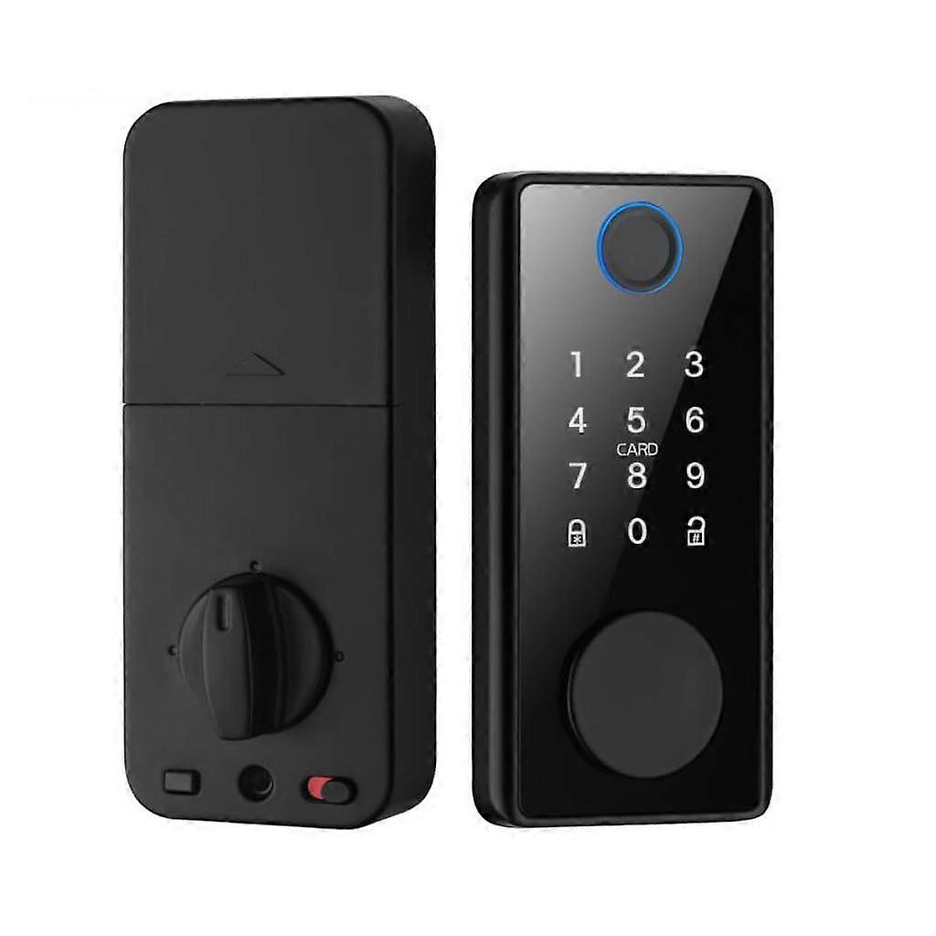 Fingerprint Door Lock with Keyless Entry, Digital Password Access, Remote Control for Front Door