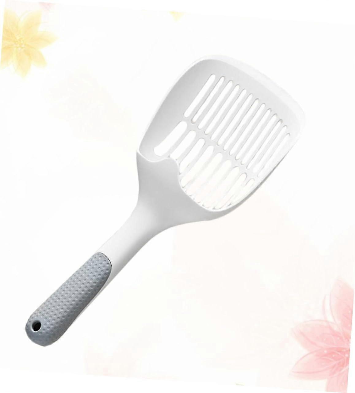 2pcs Long Handle Cat Litter Scoop Durable Easy Clean Comfortable Grip Fits All Litter Types