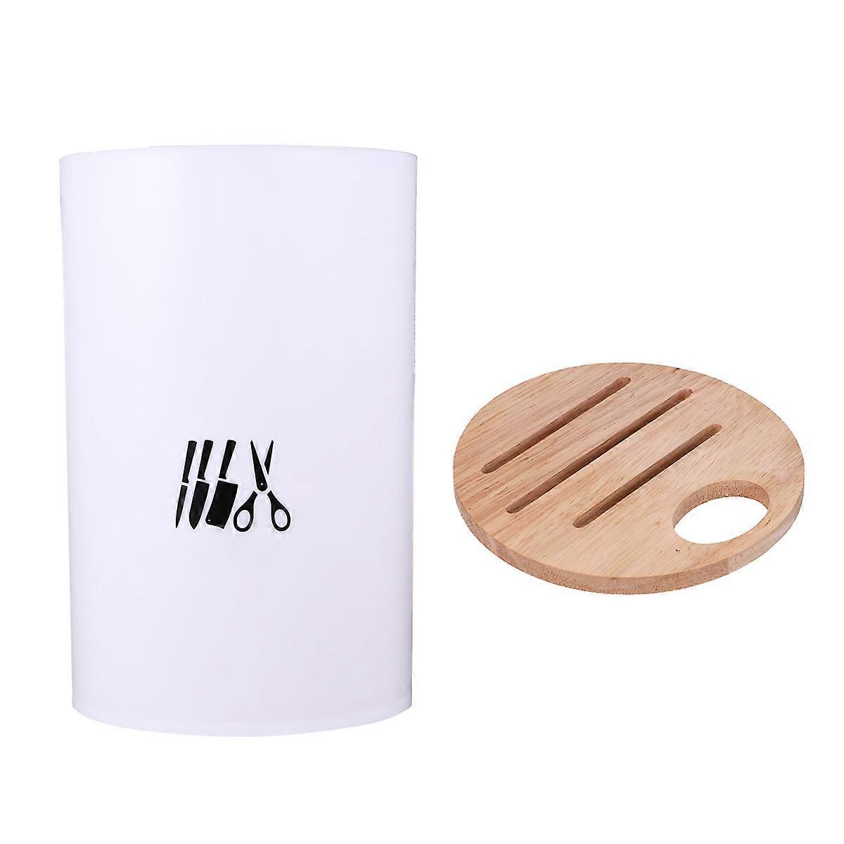 Cutter Storage Holder ABS Creative Rack for Kitchen Tableware 1Set