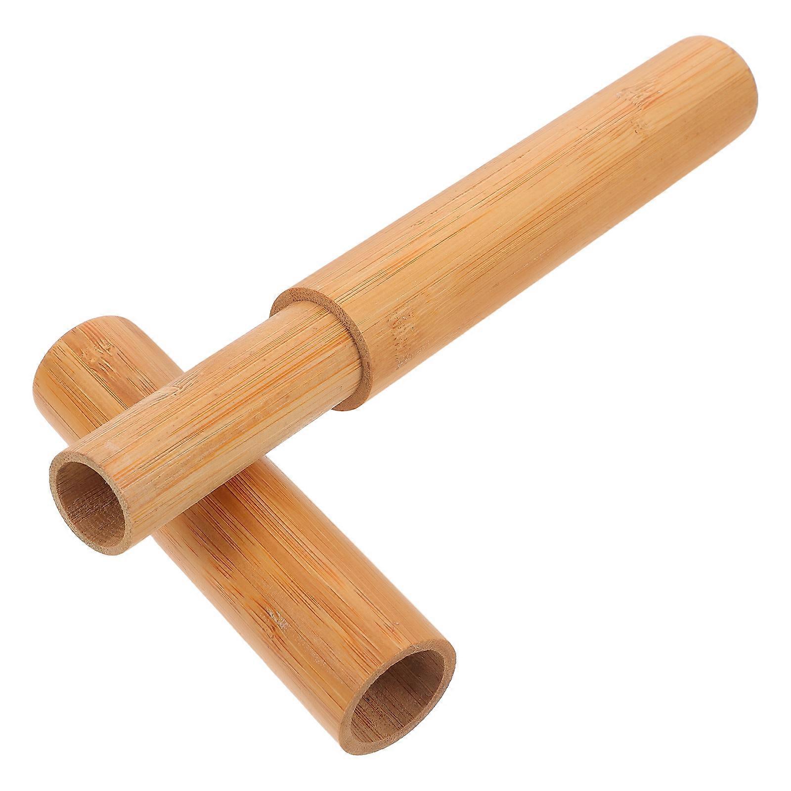Portable Bamboo Document Storage Tube for Storing Posters and Papers